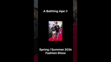 BATHING APE FASHION SHOW TOKYO JAPAN 🦍🇯🇵